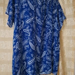 New Classy Blue print top